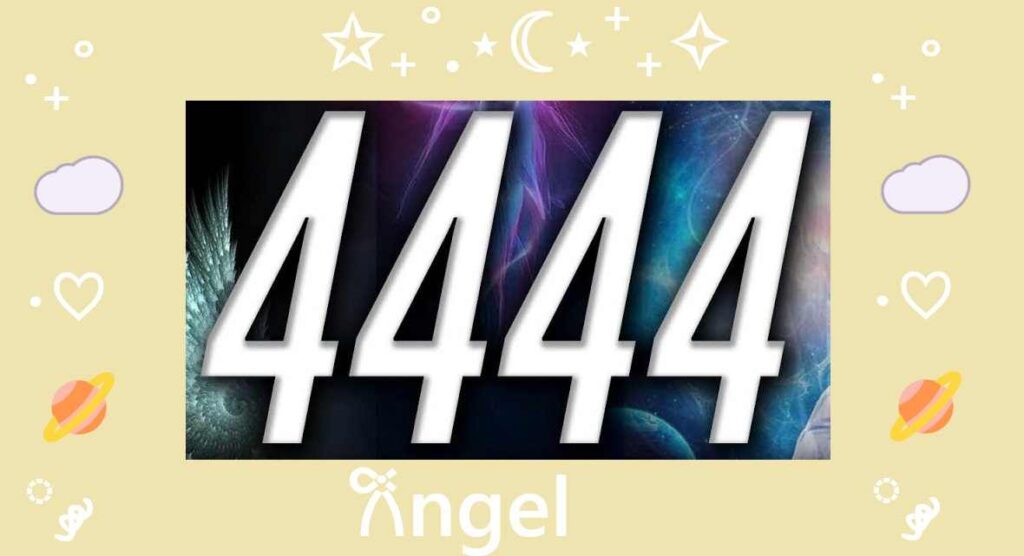 4444 angel number meaning