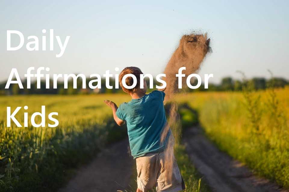 daily affirmations for kids